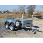 Remolque basculante Brenderup 2260 T 2,60 x 1,28 m 750 kg - Imagen 2