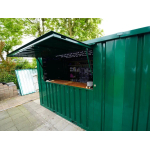Contenedor barra 2952 x 2290 x 2240 mm verde RAL 6016 - Imagen 5