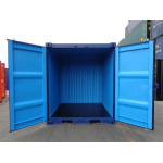 Contenedor marítimo 10 pies High Cube nuevo azul