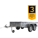 Remolque basculante Unitrailer 264/2 con rueda motriz