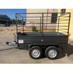 Remolque de carga 2 ejes 2500 x 1500 x 500 mm MMA 750 kg - Imagen 5