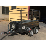Remolque de carga 2 ejes 2500 x 1500 x 500 mm MMA 750 kg - Imagen 2