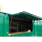 Contenedor barra 2952 x 2290 x 2240 mm verde RAL 6016 - Imagen 6