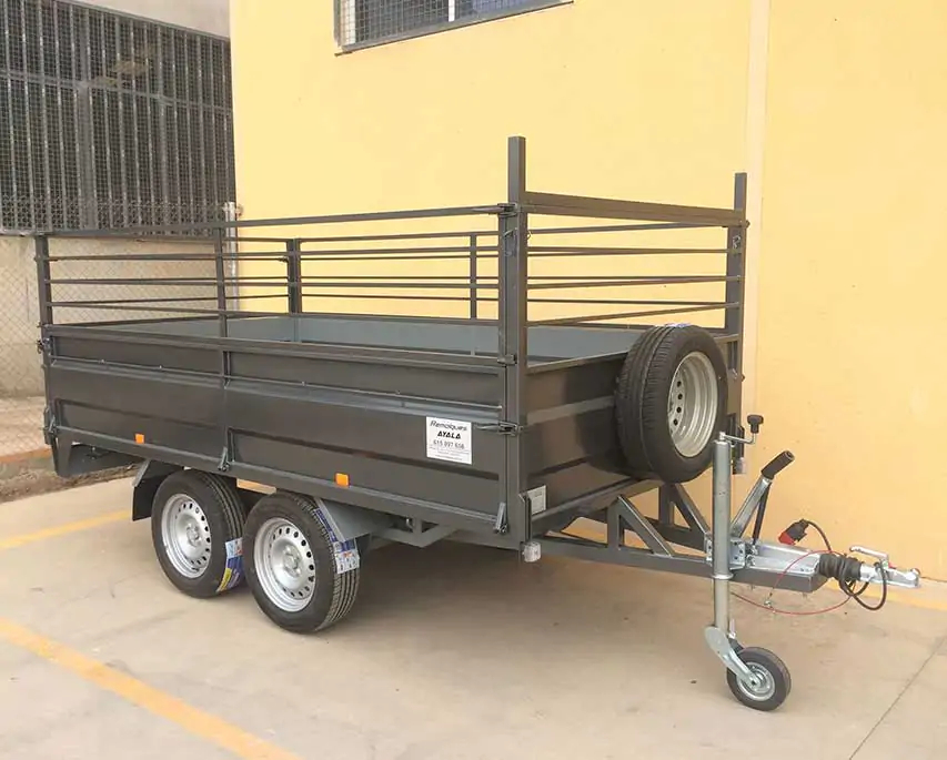 849e75d9405d9a913cb377bf01994bb1 Remolque de carga 2 ejes 3000 x 1700 x 500 mm MMA 750 kg - Imagen 1