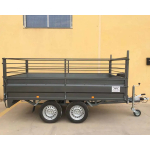 Remolque de carga 2 ejes 3000 x 1700 x 500 mm MMA 750 kg - Imagen 3