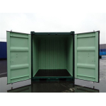Contenedor marítimo 10 pies High Cube nuevo verde