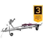 Remolque portabarcos Unitrailer Jet Alu 750 kg