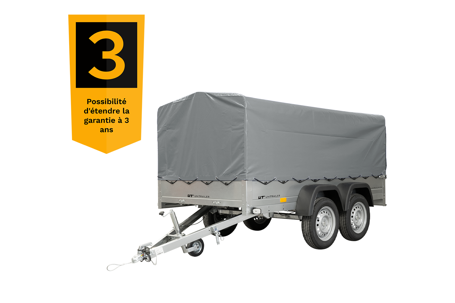 be0fc6996600263fb2b3a03d91b1f59f Remolque basculante Unitrailer 264/2 doble eje - Imagen 1