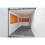 Contenedor marítimo 20 pies High Cube lateral abierto blanco - Imagen 4