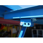 Contenedor barra desmontable 4 x 2 m XL azul RAL 5015 - Imagen 6