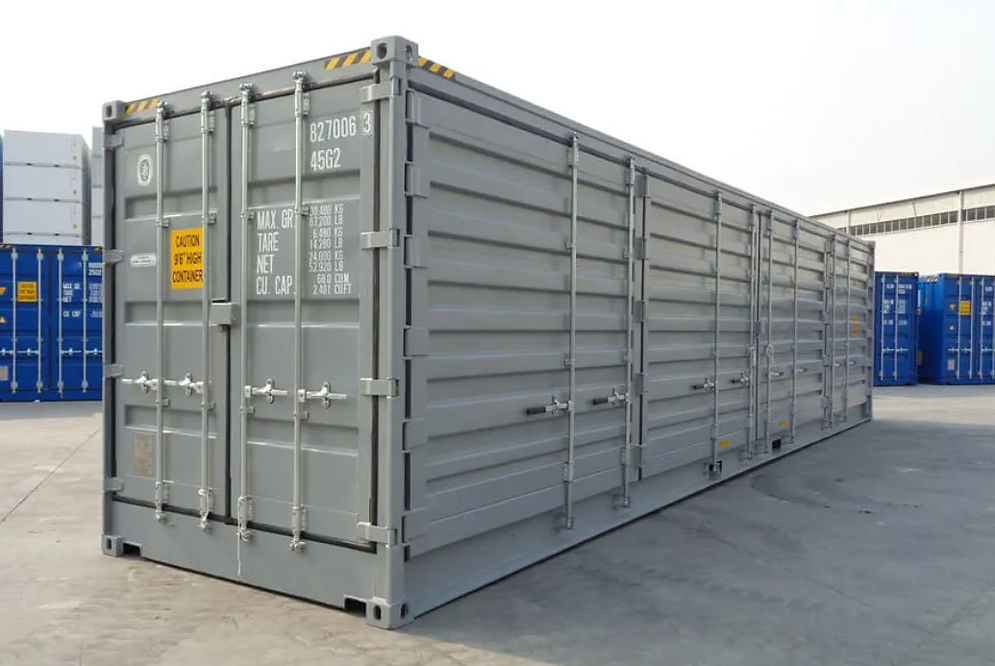 da8791bc8304be5898d83273153a8eeb Contenedor marítimo 40 pies High Cube con puertas laterales Ref. 29013 - Imagen 1